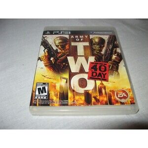 Army of Two: The 40th Day (Sony PlayStation 3, 2010) TESTED AND WORKS